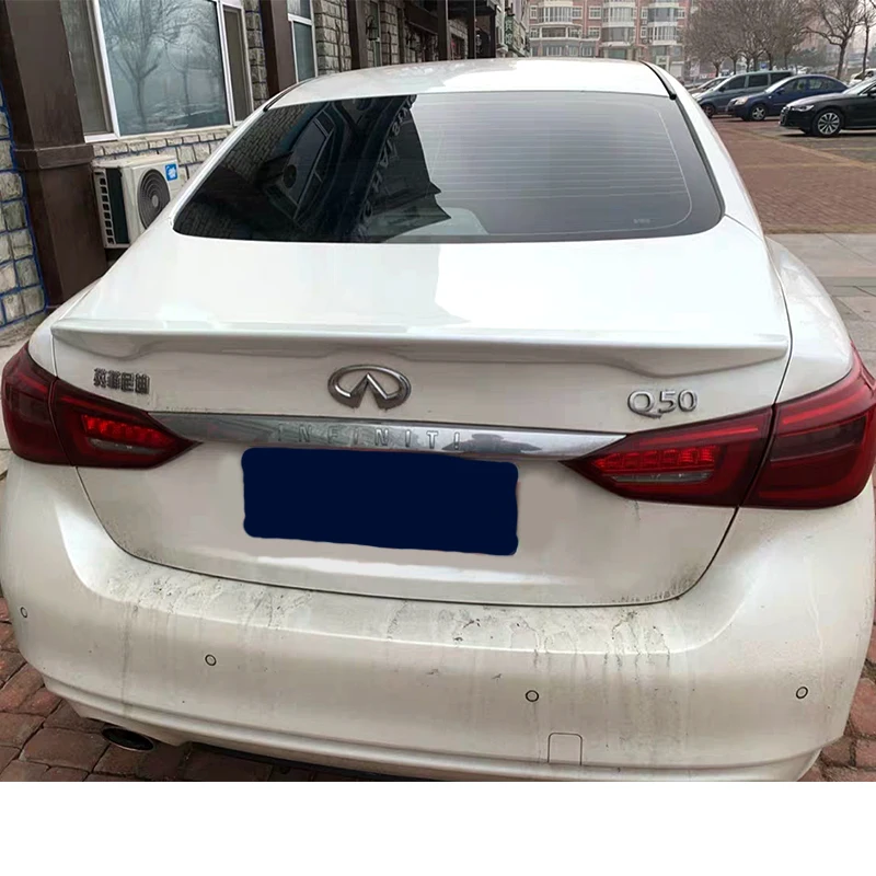 Высококачественный спойлер из АБС пластика для заднего спойлера Infiniti Q50 Q50S 2014 + up