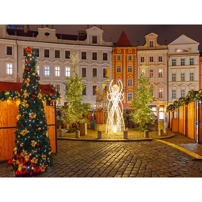 

Vinyl Custom Christmas Day Photography Backdrops Prop Christmas Tree Festival Theme Photo Studio Background 201012SHT-03