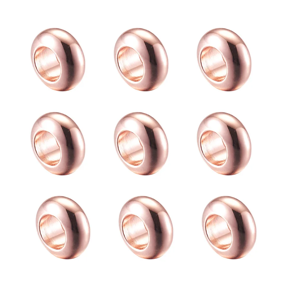 Экологичные латунные круглые разделители для ювелирных изделий 40 шт. не содержит