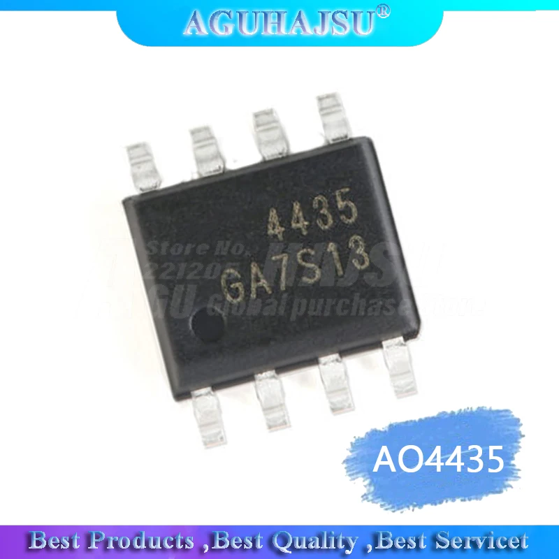 10 шт. AO4435 APM4435 4435 SI4435D SOP 8|integrated circuit|circuitcircuit integre |