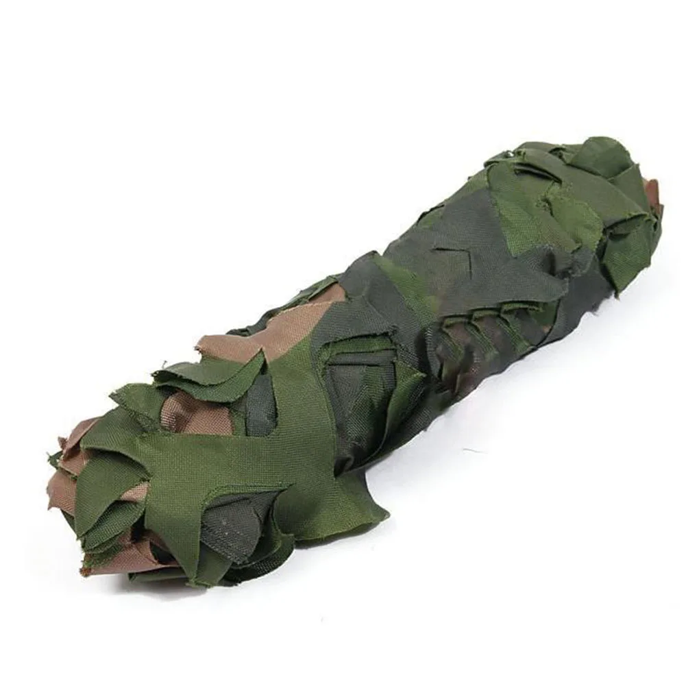 2x2 м Крышка Ghillie Военная камуфляжная тактическая армейская Охота Джунгли лесная