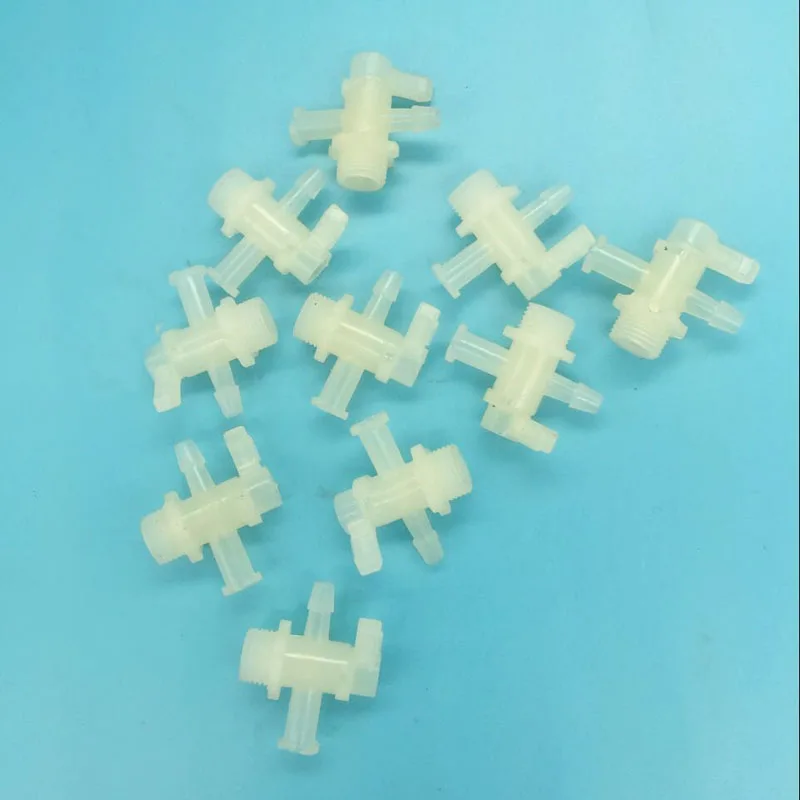 10 шт. струйный принтер СНПЧ система чернил ручной клапан 3 способа для флоры LJ320K