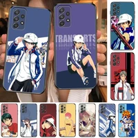 the prince of tennis phone case hull for samsung galaxy a70 a50 a51 a71 a52 a40 a30 a31 a90 a20e 5g a20s black shell art cell co