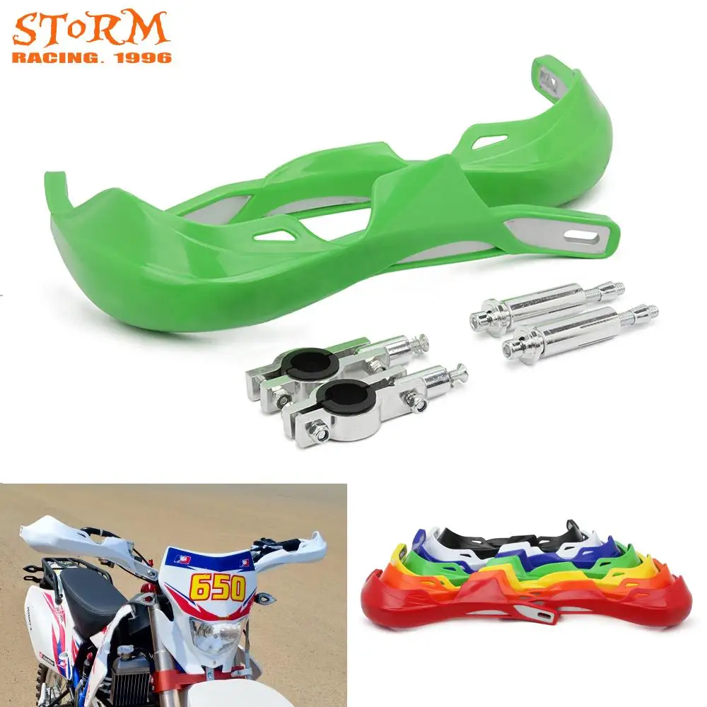 Универсальные защитные накладки на руль мотоцикла защита для руля Kawasaki KX125 KX250 KXF