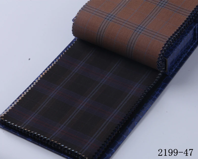 2199-47 На заказ, мужской костюм bespoke, двубортный, серый, в клетку, мужской свадебный смокинг, классический мужской свадебный костюм для мужчин - Цвет: 2199-47