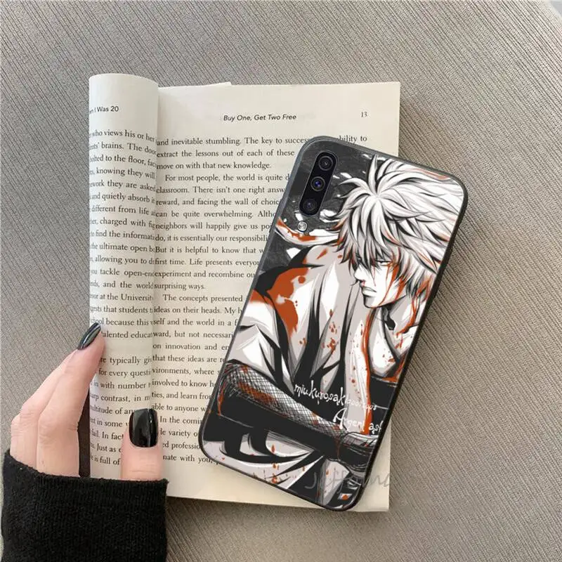 

GINTAMA anime Phone Cases For Samsung galaxy S note 7 8 9 10 20 fe edge A 6 10 20 30 50 51 70 lite plus Soft Silicone Funda