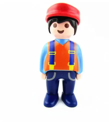 Playmobil Фигурка Игрушки мини фигурка Playmobil полицейская принцесса военные фигурки аксессуары Refills игрушки - Цвет: 22