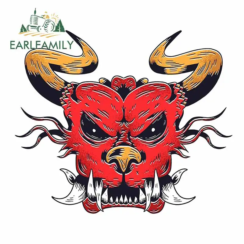 EARLFAMILY 13 см x 11 2 автомобильные наклейки s для красного дракона Скорпиона рыбы