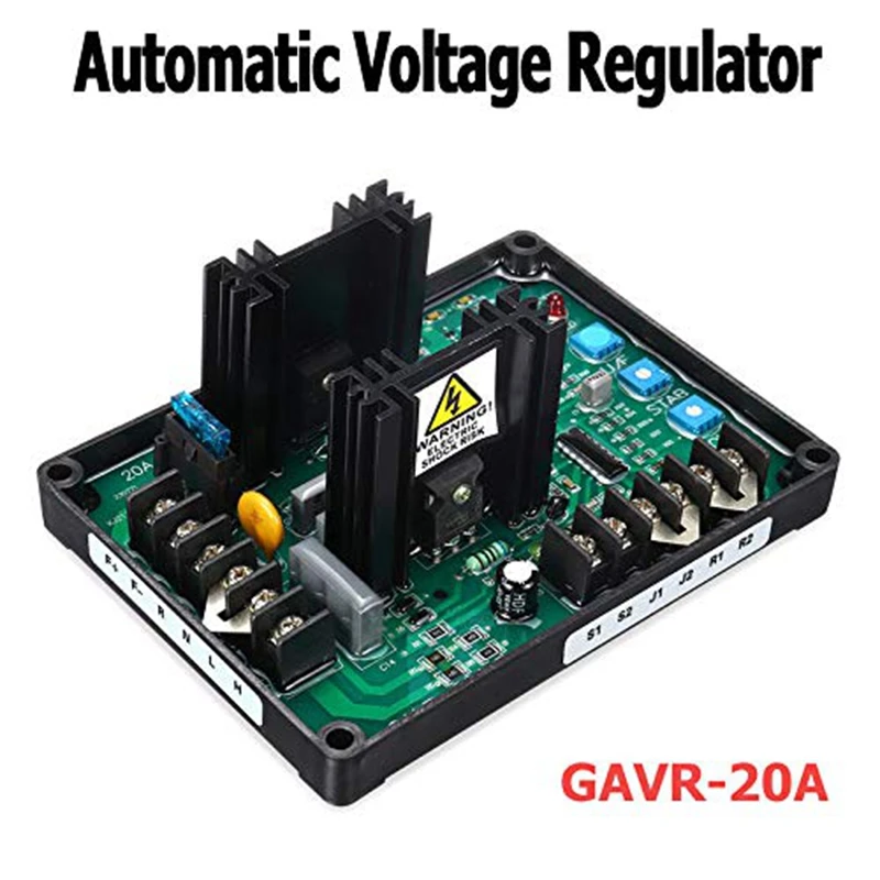 Gavr-20A Av Универсальный бесщеточный автоматический модуль регулятора напряжения Avr