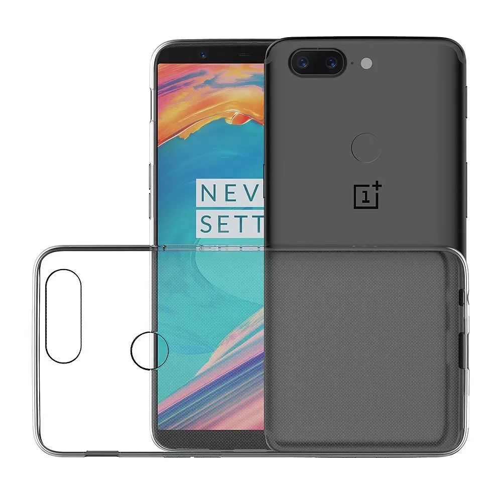 original soft tpu for oneplus 5 5t case cover slim thin silicone edge protective one plus 5t transparent phone case back cover free global shipping