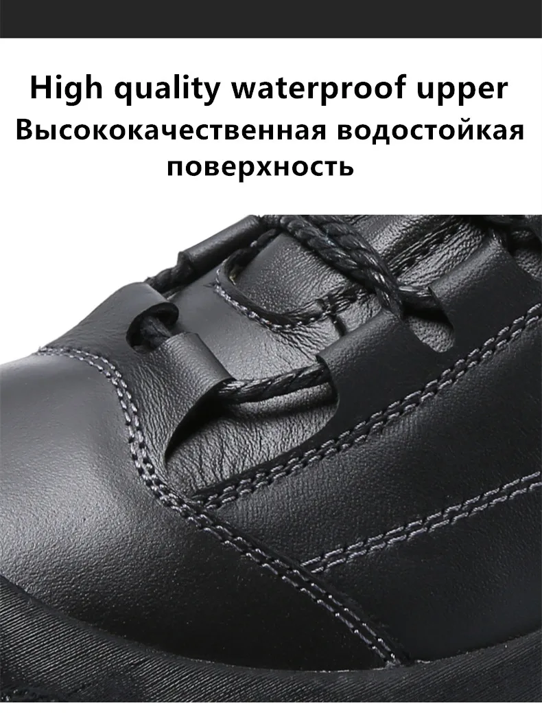 Mnalyo/осень-зима; мужские зимние ботинки; мужская хлопковая обувь; Мужская водонепроницаемая Нескользящая повседневная обувь на шнуровке; уличная модная новинка; большие размеры