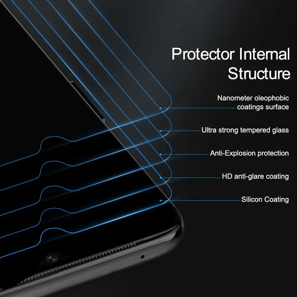 Для Oneplus 7T стекло Nillkin H + Pro 2.5D ультратонкое One Plus защитное закаленное Защита экрана