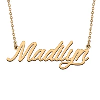 madilyn custom name necklace customized pendant choker personalized jewelry gift for women girls friend christmas present