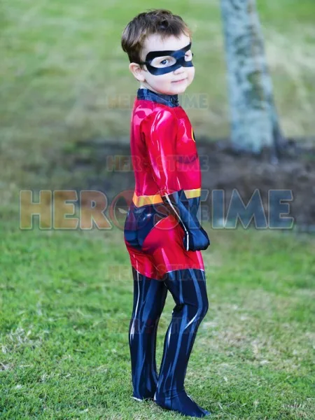 

The Incredibles 2 Dash Superhero Costume 3D Printing Superhero Costume Spandex Halloween Zentai Catsuit for Children