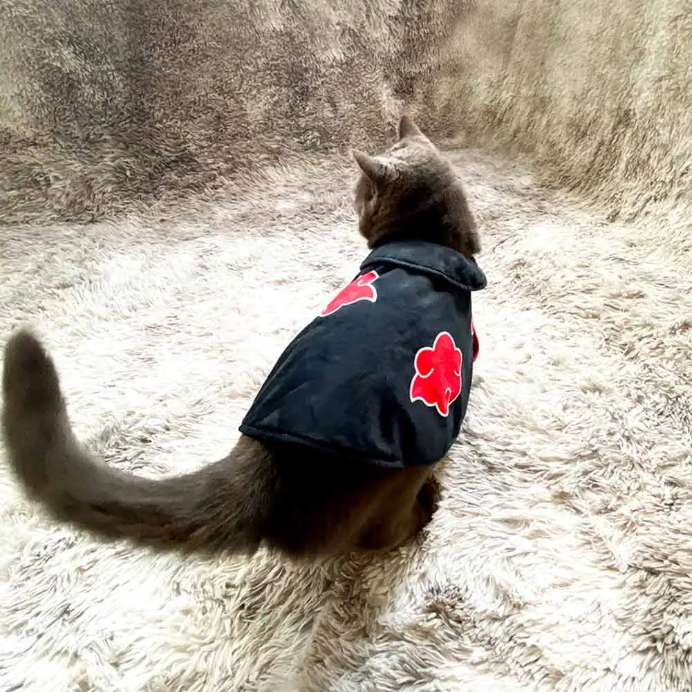 Плащ Akatsuki для косплея накидка платье домашних животных кошек | Тематическая