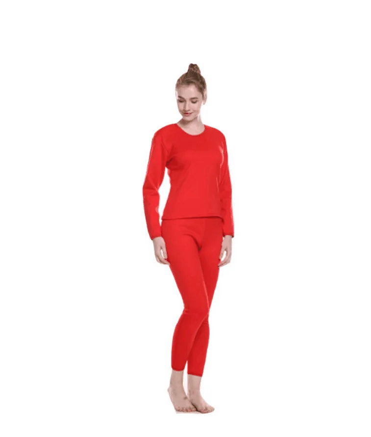 women Warm suit Термобелье женское Merino термобелье подростковое термобелье женское термобелье зимнее флисовое Белье для сна XXXL - Цвет: women Warm suit