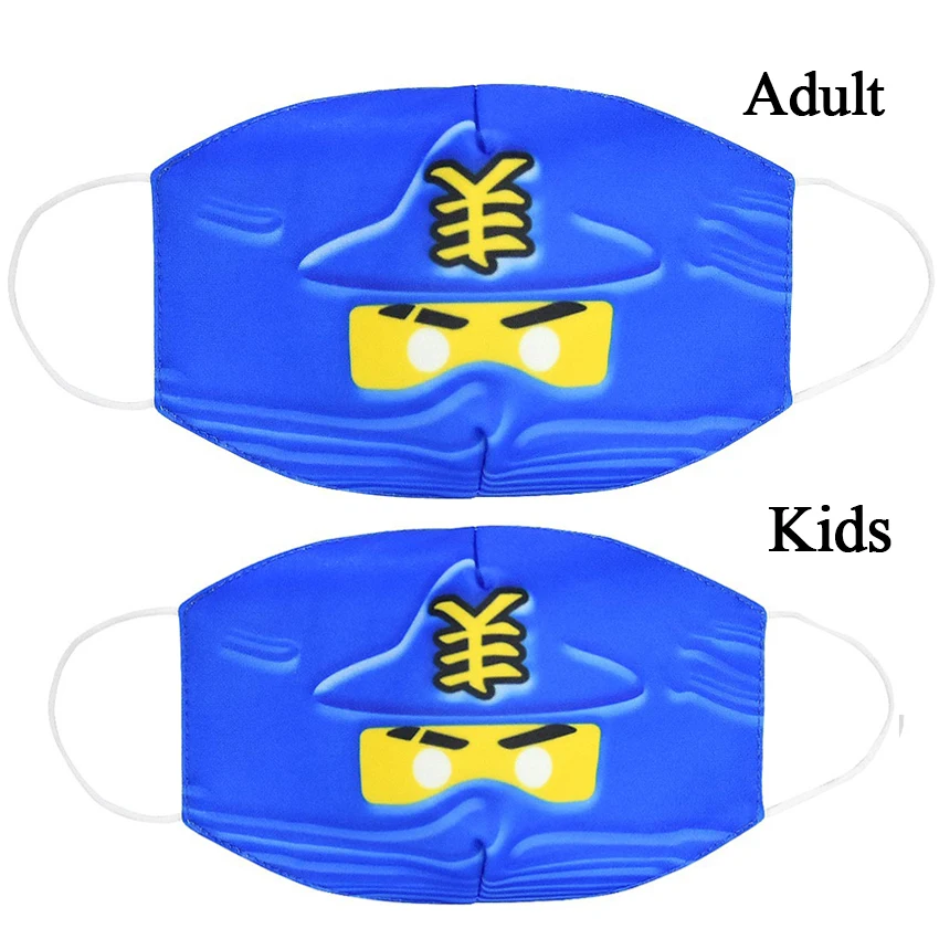 Детская маска ниндзя на Хэллоуин для косплея аниме супергероев Маскарадная с