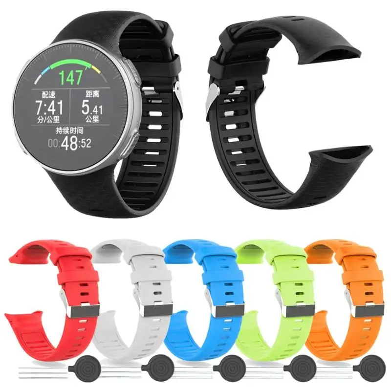 Мягкий силиконовый браслет ремешок для Polar Vantage V смарт часы Замена умные