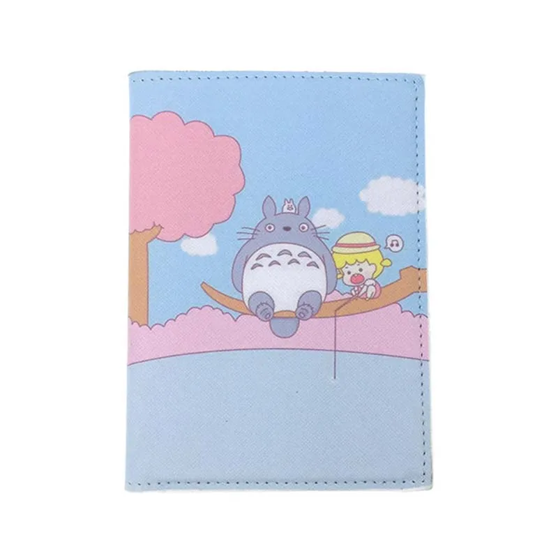 Обложка для паспорта Totoro из искусственной кожи простой Дорожный Чехол