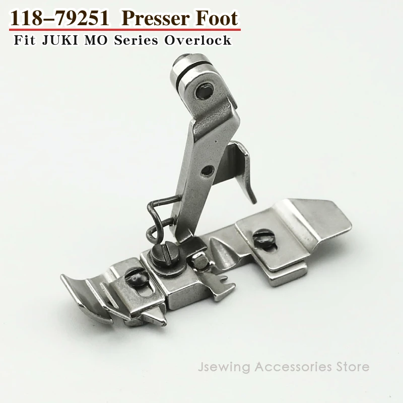 118-79251 прижимная лапка для плечевого ремня швейной машины JUKI MO-2516 подходит 4-х