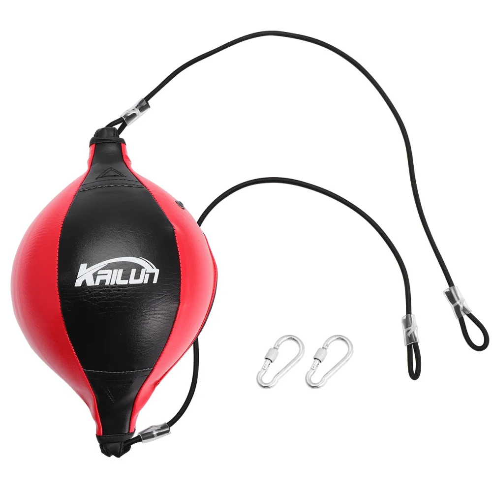 

1 Set Elastic Training Professional Hanging Boxing Durable Boxing for Workout Exercise Agility Training (Black Re