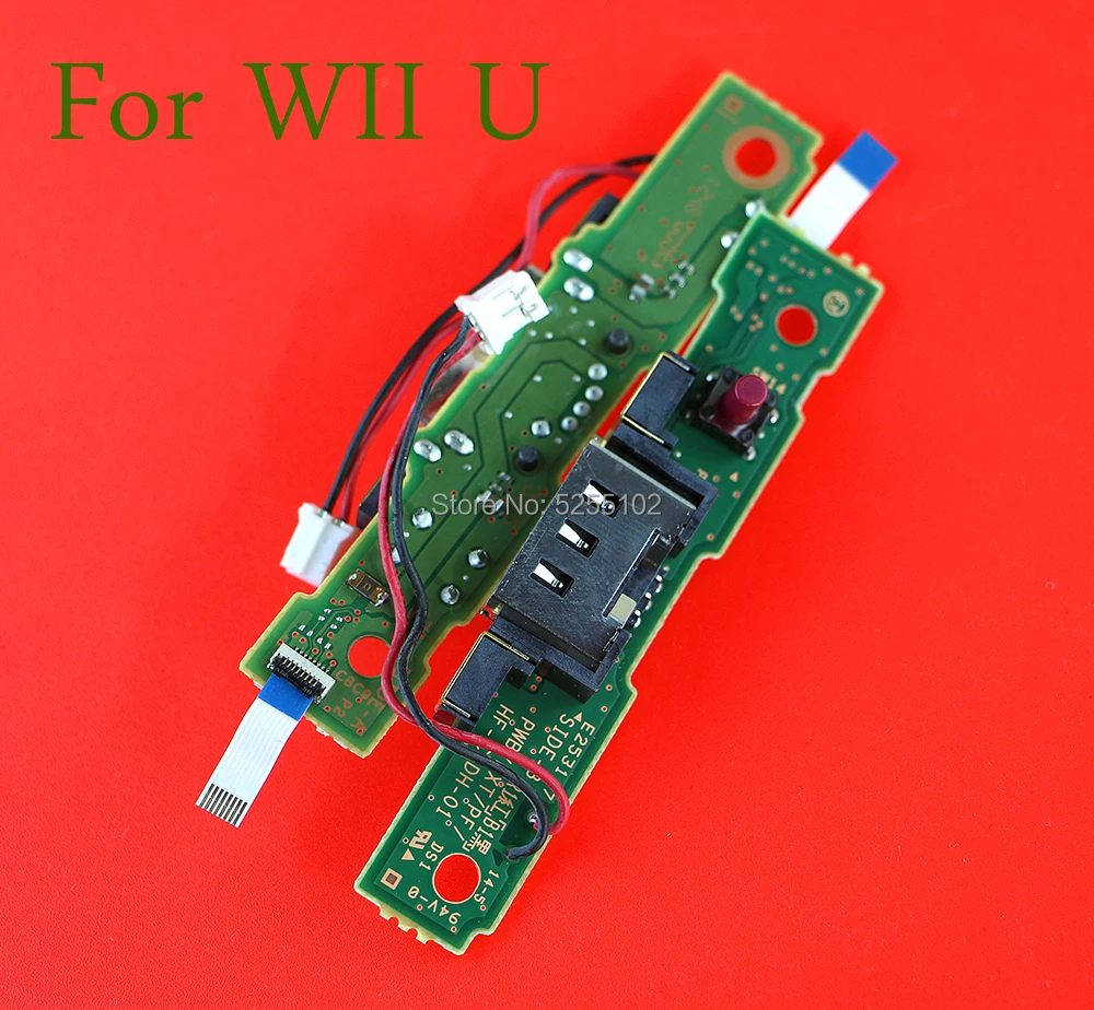 1 шт. оригинальный Uesd для WIIU Замена зарядного устройства Разъем подключения