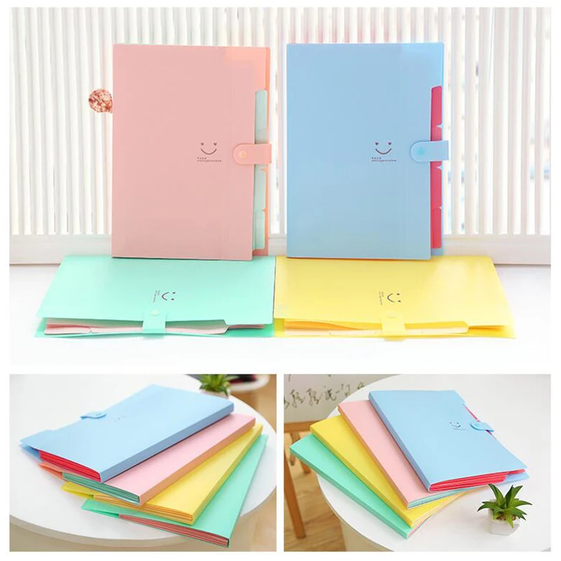 Многофункциональная Папка органайзер для документов 5 Карманов папка А4 Сумка