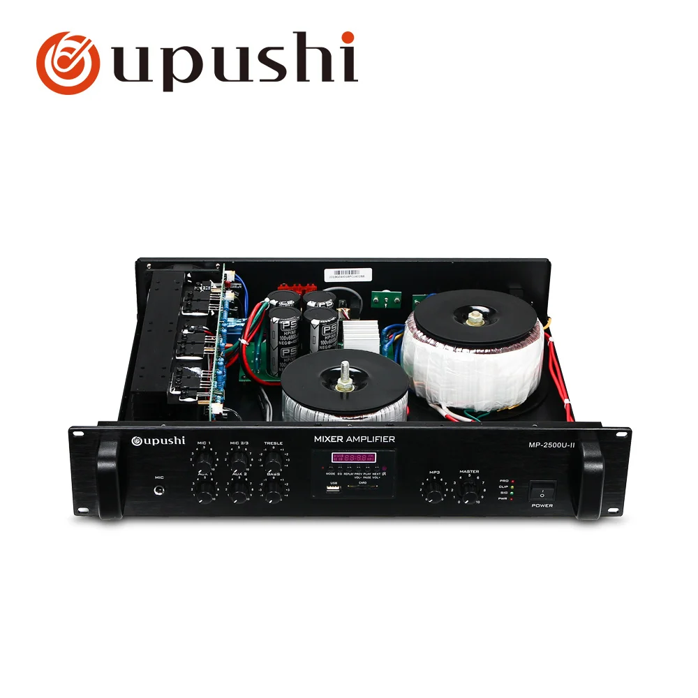 Oupushi Professional bluetooth broadcast amplifier support USB/CD card playback | Home Theater Amplifiers