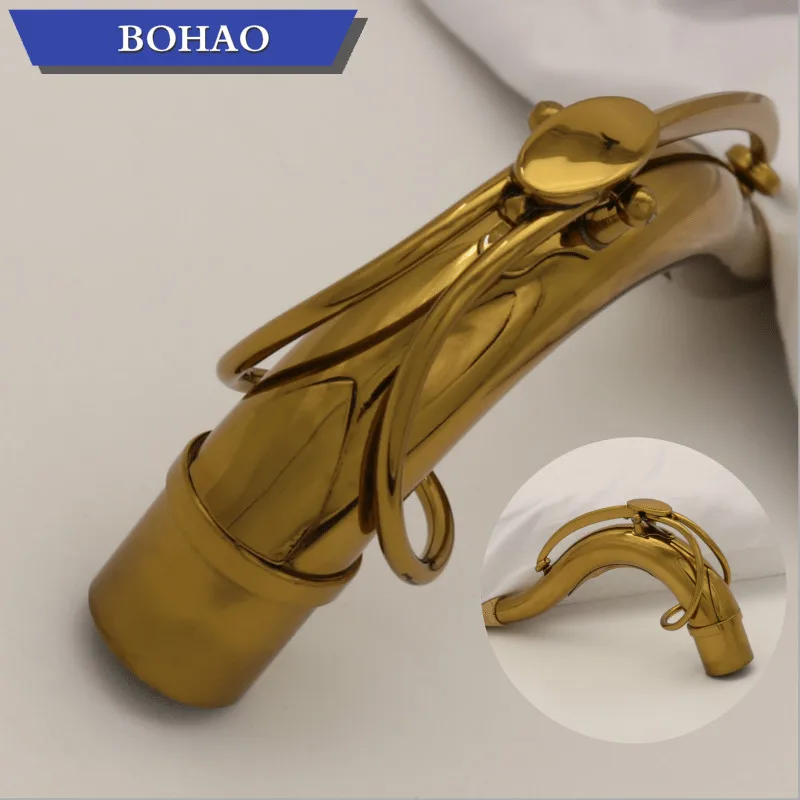 Новый C10 SBA стиль тенор для саксофона на шею Темный золотой тон Красивая часть