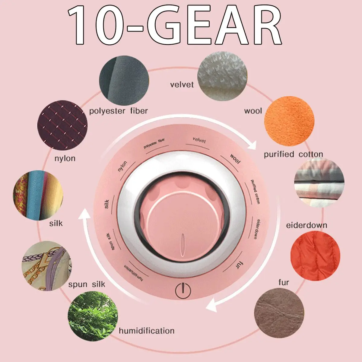 2 в 1 2000 Вт отпариватель для одежды бытовая ручная гладильная машина 10 передач