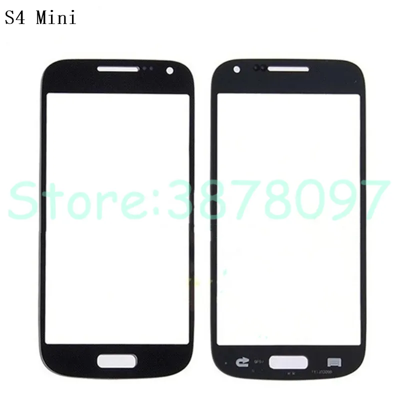 10 шт./лот сенсорная панель для Samsung Galaxy S4 / Mini i9500 i9505 i9190 i9195 Передняя внешняя