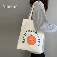 college style canvas bag womens single shoulder handbag japanese harajuku ins student bag light and large capacity ladies bag