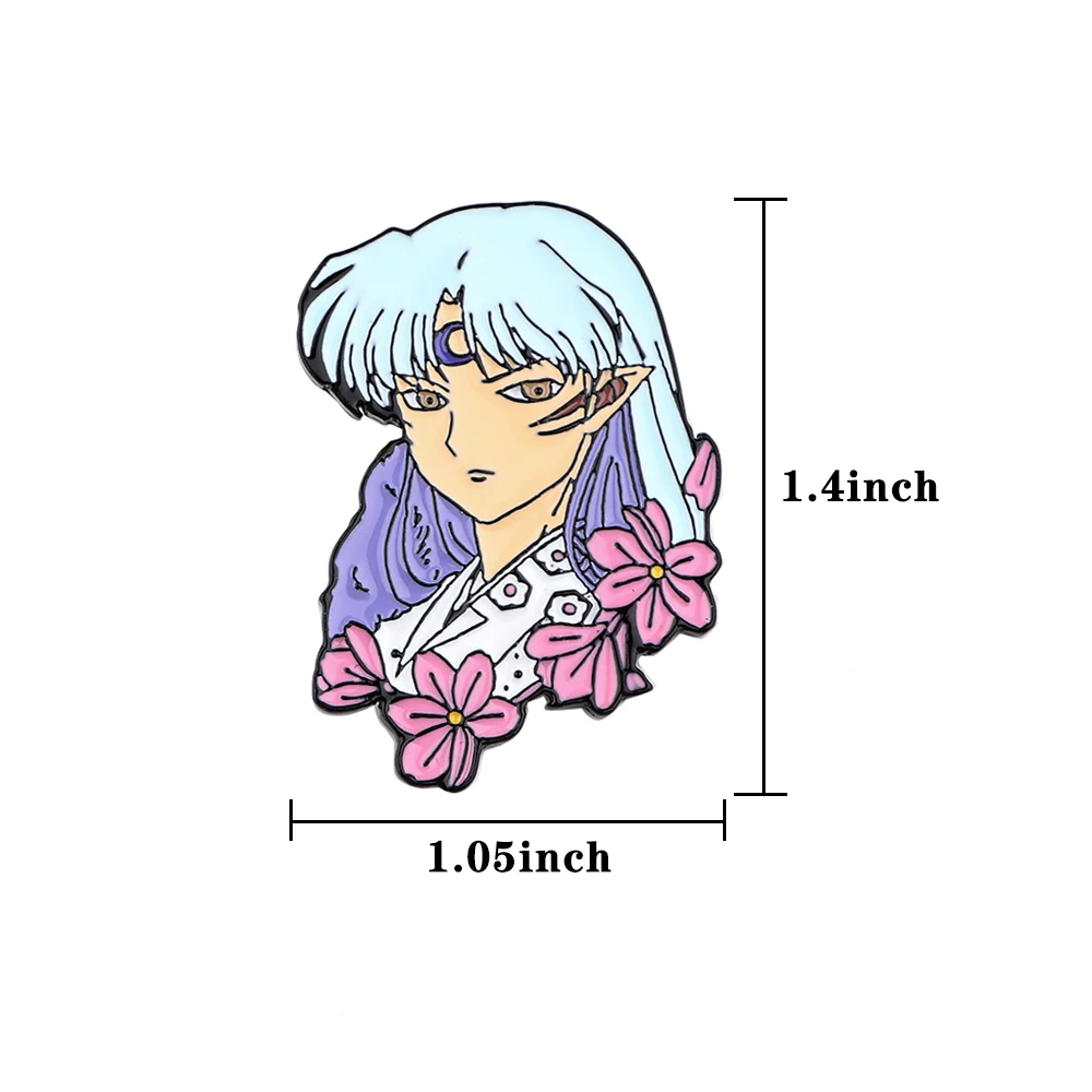 LT769 короткая футболка с героями из японского аниме Сакура манга значок эмаль на