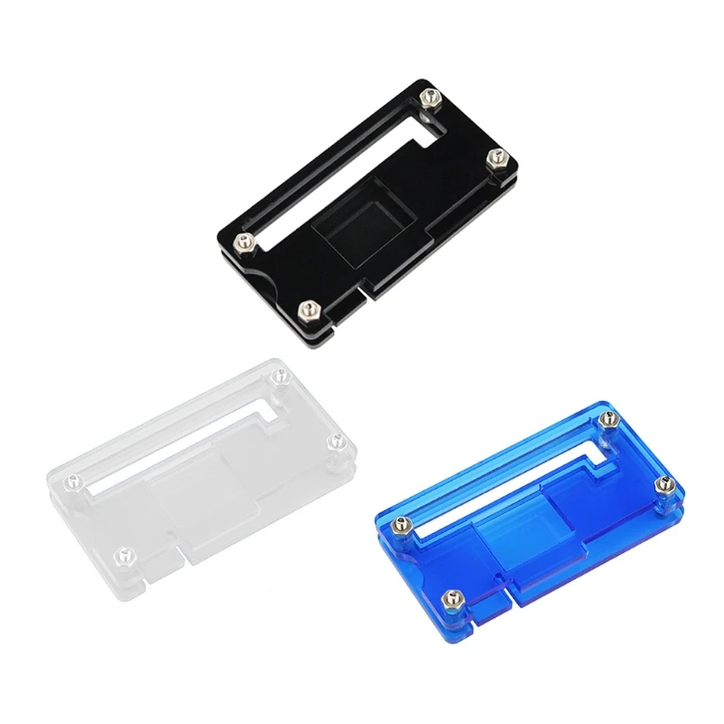 

1Set Durable Replacements Acrylic Case with Heat Sinks 10x3x2cm for Raspberry Pi Zero W / Pi Zero 1.3