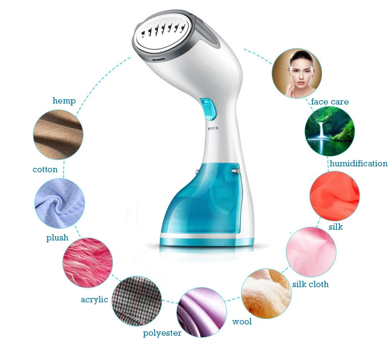 

MINI handheld Garment Steamer small household electric steam iron portable clothes ironing machine steaming flatiron EU US plug