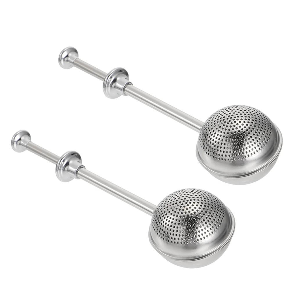 

1 Набор, 2 шт., выдвижные фильтры для чая из нержавеющей стали