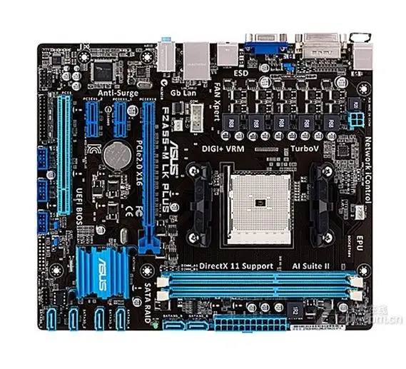 

Free shipping original motherboard for ASUS F2A55-M LK PLUS DDR3 Socket FM2 USB2.0 VGA DVI 16GB A55 Desktop motherborad
