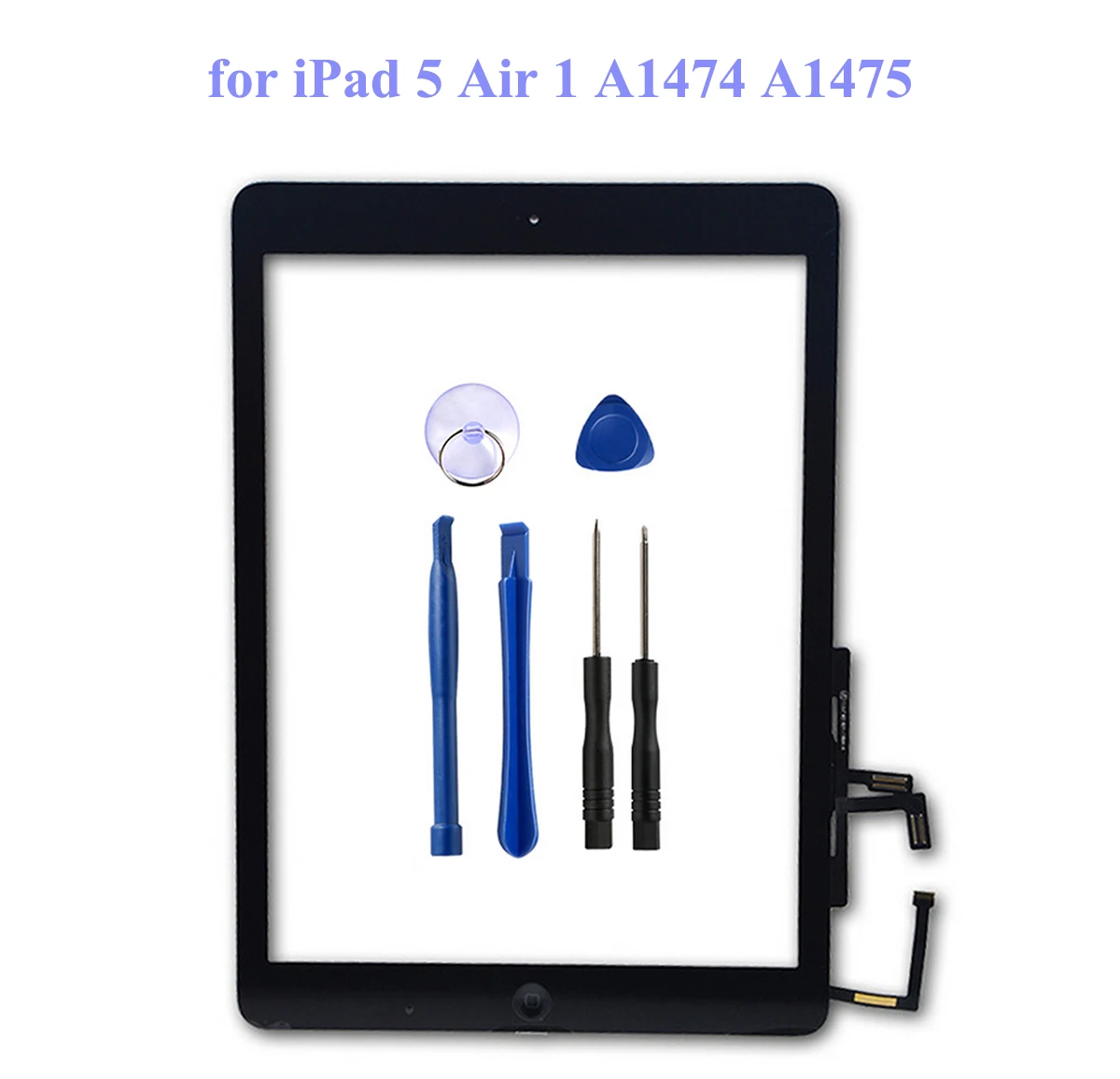 Сенсорный ЖК экран с дигитайзером переднее стекло дисплей домашней кнопкой