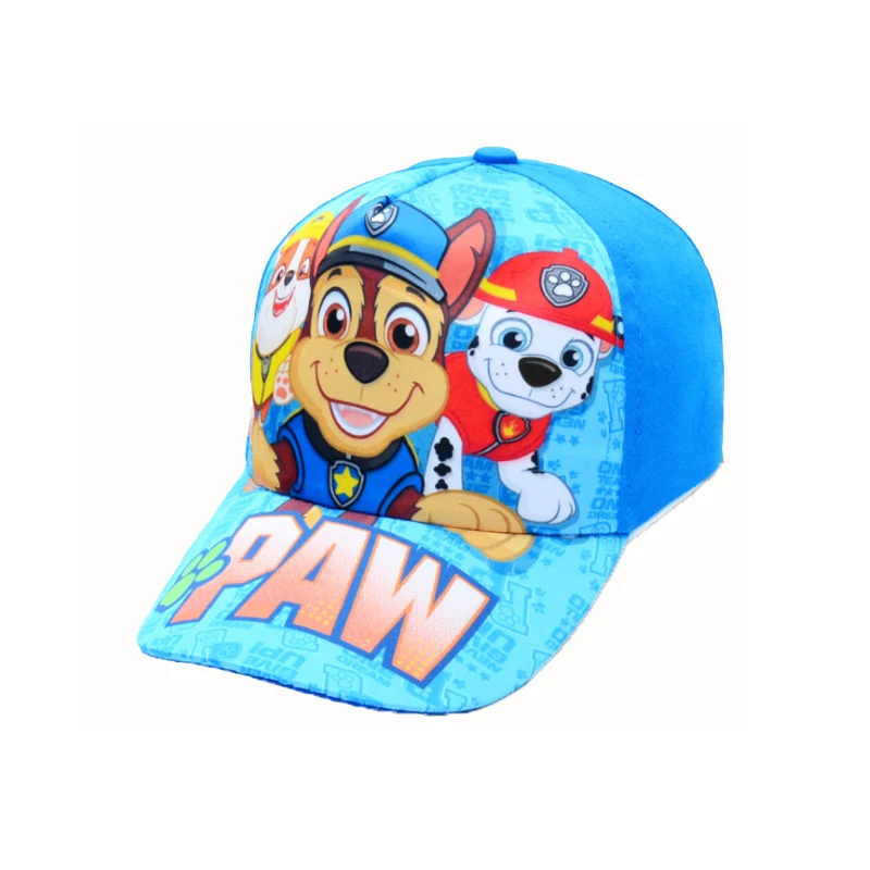 Paw Patrol мультфильм милые Удобные бейсболки Солнцезащитная сетка шляпа Детская