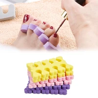 420pcs nail toe pedicure foam separator art foot assist painting tools nails polish manicure tools