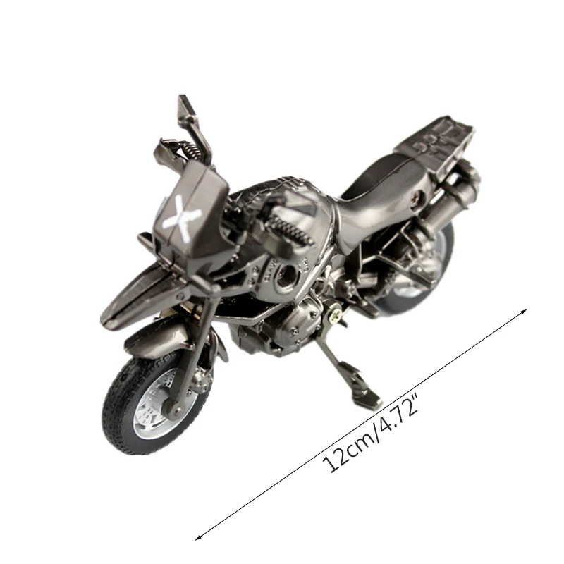 Металлическая Миниатюрная модель мотоцикла автомобиля детские подарки домашний