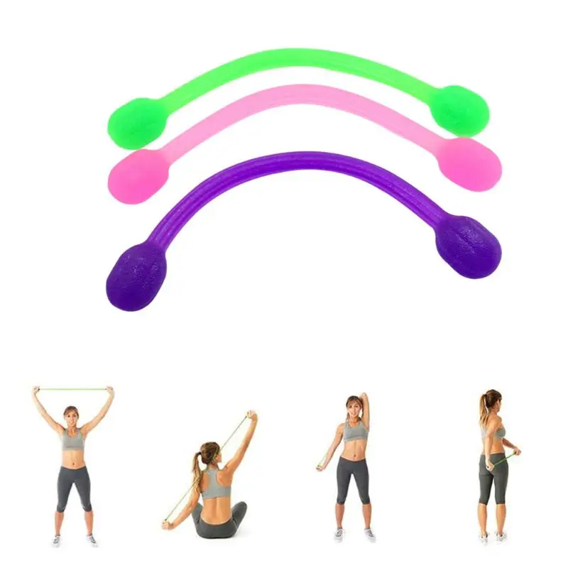 Резистивные ремешки для упражнений эластичные силиконовые йоги растягивающиеся