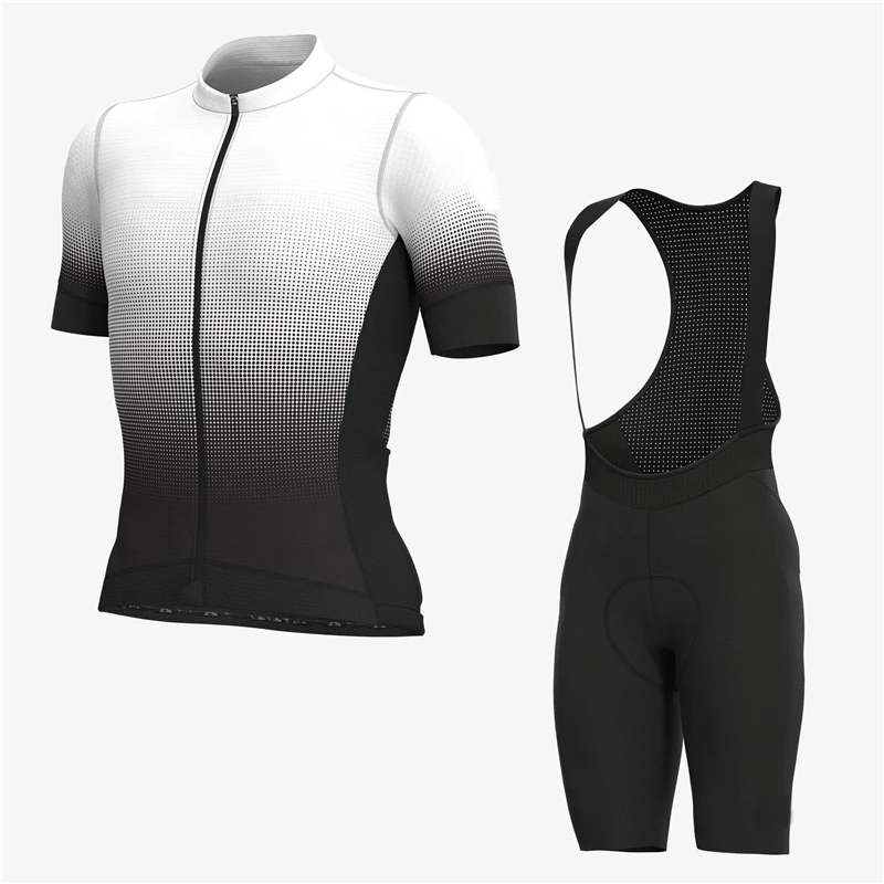 

Classic white jersey suit bicycle men's suit bicycle wear breathable and quick-drying bicycle wear casual wear