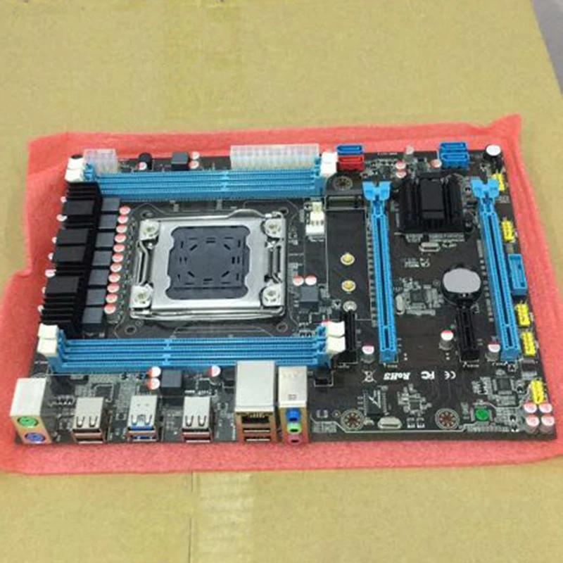 Материнская плата LGA 2011 USB3.0 SATA3 PCI-E 4x16G REG ECC поддержка памяти Xeon E5 X79-B75 | Компьютеры и