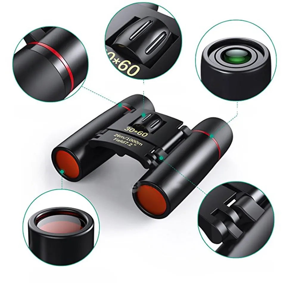 Sakura night vision 30x60 оптический телескоп с зумом 126 м-1000 м дневное и ночное видение