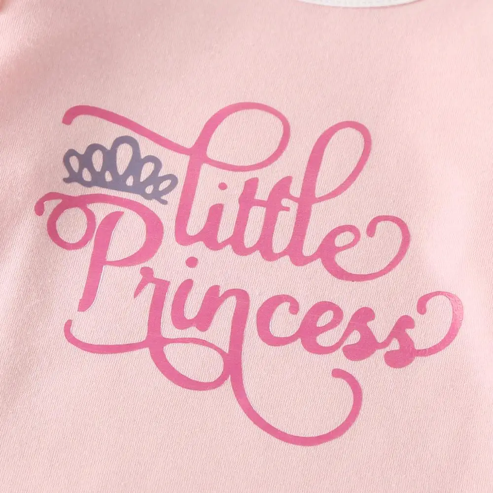 

Micol Emilly Baby Girls Clothing Suit 3 Pieces Outfit Set Pink Long Sleeve T-Shirt+Gauze Skirts+Headband 0-3 Years Old