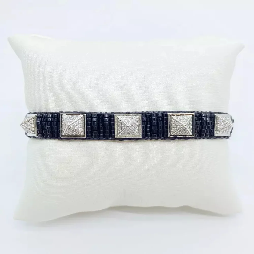 

ZHONGVI 2021 Miyuki Bracelet Gift For The New Year Women's Bracelets Heart Pulsera Handmade Woven Couple rivet jewelry Wholesale