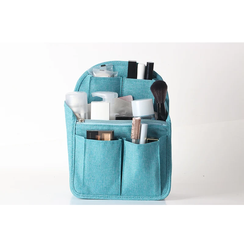 Blue-Bag Sereqi рюкзак Органайзер вставка дорожный кошелек многокарманная сумка в сумке туалетный органайзер, мужские и женские дорожные аксессуары - Цвет: Blue-Bag
