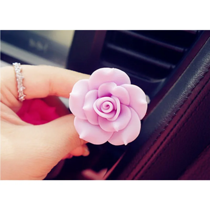 1 шт. автомобильный ароматизатор на клипсе цветочный Декор освежитель воздуха