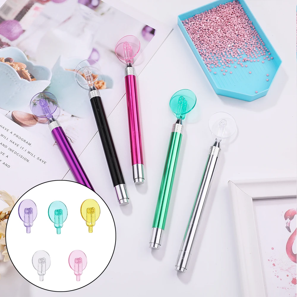 

Quickly Embroidery Accessories DIY Crafts Point Drill Pen Colorful 5D Diamond Painting Roller Wheel Tip